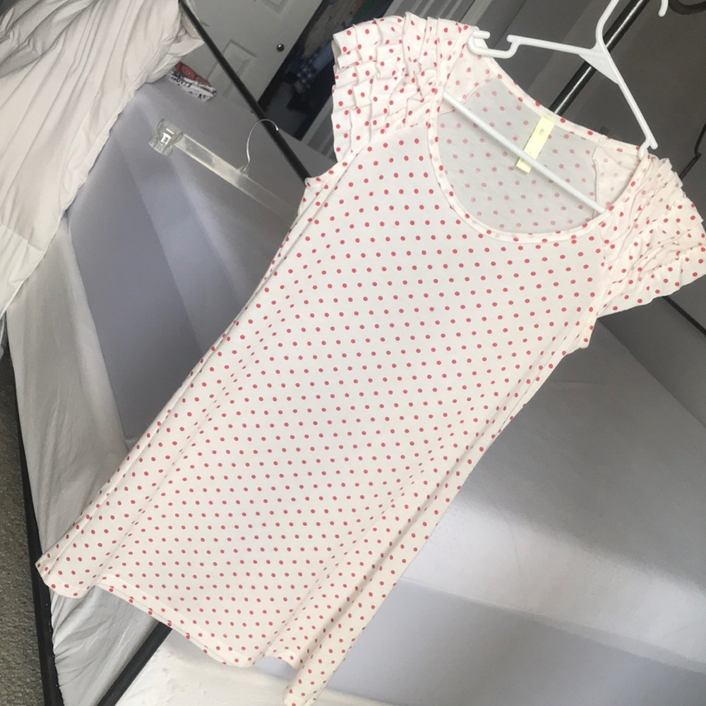 Boutique polka dot sun dress size Small🌼